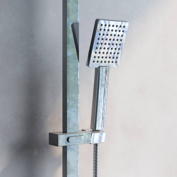 Душевой гарнитур с верхней лейкой хром IDDIS Bild (BIL1FSBi76)